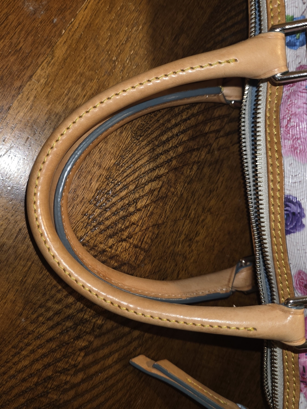 Dooney & Bourke White Cupcake Print Satchel - Picture 4 of 12